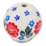 Polish Pottery Boleslawiec Stoneware Bead A01 Ceramika Artystyczna pattern 1558 H5655H