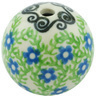 Polish Pottery Boleslawiec Stoneware Bead A01 Ceramika Artystyczna pattern 1750 H6764H