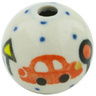 Polish Pottery Boleslawiec Stoneware Bead A02 Ceramika Artystyczna pattern 1121 H5912H