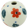 Polish Pottery Boleslawiec Stoneware Bead A02 Ceramika Artystyczna pattern 1527 H5498H