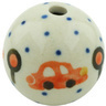 Polish Pottery Boleslawiec Stoneware Bead A04 Ceramika Artystyczna pattern 1121 H5393H