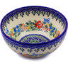 Polish Pottery Boleslawiec Stoneware Bowl 35 Cer maz UNIKAT pattern D156 H1261H