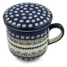 Polish Pottery Boleslawiec Stoneware Brewing Mug GU1453 Zaklady Ceramiczne UNIKAT pattern 104ART H4874I