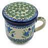 Polish Pottery Boleslawiec Stoneware Brewing Mug GU1453 Zaklady Ceramiczne UNIKAT pattern 160ART H4965I