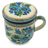 Polish Pottery Boleslawiec Stoneware Brewing Mug GU1453 Zaklady Ceramiczne UNIKAT pattern 165ART H4966I
