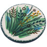 Polish Pottery Boleslawiec Stoneware Circle Pendant B54 Ceramika Artystyczna UNIKAT pattern U803 H6294G