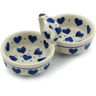 Polish Pottery Boleslawiec Stoneware Condiment Server 031 Ceramika Artystyczna pattern 570B H2915I