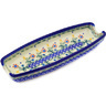 Polish Pottery Boleslawiec Stoneware Corn Tray 67 Cer maz pattern D19 H0401C
