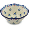 Polish Pottery Boleslawiec Stoneware Fluted Bowl 27 Cer maz pattern D33 H9736H