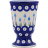 Polish Pottery Boleslawiec Stoneware Goblet 107 Cer maz pattern D107 H7813G