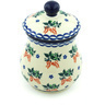 Polish Pottery Boleslawiec Stoneware Jar With Lid 833 Ceramika Artystyczna pattern 1541X H5815H