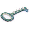 Polish Pottery Boleslawiec Stoneware Key Holder 486 Ceramika Artystyczna UNIKAT pattern U803 H9302G