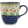 Polish Pottery Boleslawiec Stoneware Mug 172 Cer maz pattern D19 H3861E