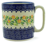 Polish Pottery Boleslawiec Stoneware Mug 46 Cer maz pattern D150 H0502H