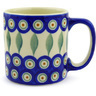 Polish Pottery Boleslawiec Stoneware Mug 46 Cer maz pattern D22 H3536E