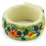 Polish Pottery Boleslawiec Stoneware Napkin Ring 87 Cer maz UNIKAT pattern D111 H6450F