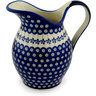 Polish Pottery Boleslawiec Stoneware Pitcher GU1160 Zaklady Ceramiczne pattern 166A H8341C