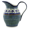 Polish Pottery Boleslawiec Stoneware Pitcher GU1160 Zaklady Ceramiczne pattern DU60 H0474F