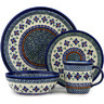 Polish Pottery Boleslawiec Stoneware Place Setting WAWEL Zaklady Ceramiczne pattern DU60 H5382C