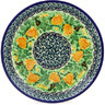 Polish Pottery Boleslawiec Stoneware Plate 086 Ceramika Artystyczna UNIKAT pattern U1743 H8713F