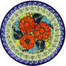 Polish Pottery Boleslawiec Stoneware Plate 103 Cer maz UNIKAT pattern D109 H5316F