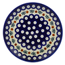 Polish Pottery Boleslawiec Stoneware Plate 103 Cer maz pattern D20 H0505C