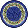 Polish Pottery Boleslawiec Stoneware Plate 104 Cer maz pattern D150 H0604H