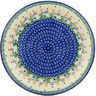 Polish Pottery Boleslawiec Stoneware Plate 104 Cer maz pattern D19 H0603H