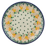 Polish Pottery Boleslawiec Stoneware Plate 223 Ceramika Artystyczna UNIKAT pattern U1093 H0997I