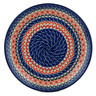 Polish Pottery Boleslawiec Stoneware Plate 223 Ceramika Artystyczna UNIKAT pattern U4280 H1440I