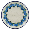 Polish Pottery Boleslawiec Stoneware Plate 223 Ceramika Artystyczna pattern 2150X H0917I