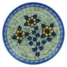 Polish Pottery Boleslawiec Stoneware Plate 5G Wr pattern EP11 H1889I