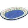 Polish Pottery Boleslawiec Stoneware Platter 250 Cer maz pattern D19 H0041I