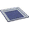 Polish Pottery Boleslawiec Stoneware Platter GU1570 Zaklady Ceramiczne pattern 166A H9200B