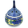 Polish Pottery Boleslawiec Stoneware Potpourri Jar GU1835 Zaklady Ceramiczne pattern DU8 H3276H