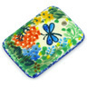 Polish Pottery Boleslawiec Stoneware Rectangle Pendant B60 Ceramika Artystyczna UNIKAT pattern U2021 H5305G