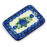 Polish Pottery Boleslawiec Stoneware Rectangle Pendant B60 Ceramika Artystyczna pattern 163 H6109G