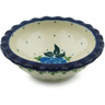 Polish Pottery Boleslawiec Stoneware Scalloped Bowl 268 Ceramika Artystyczna pattern 2150X H1734I