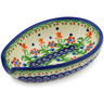 Polish Pottery Boleslawiec Stoneware Spoon Rest 71 Cer maz pattern D19 H3824E