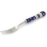 Polish Pottery Boleslawiec Stoneware Stainless Steel Fork GU1857 Zaklady Ceramiczne pattern 166A H7836F
