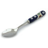 Polish Pottery Boleslawiec Stoneware Stainless Steel Spoon GU1855 Zaklady Ceramiczne pattern 41A H4479I