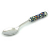 Polish Pottery Boleslawiec Stoneware Stainless Steel Spoon GU1855 Zaklady Ceramiczne pattern DU60 H4675I