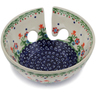 Polish Pottery Boleslawiec Stoneware Yarn Bowl 218 Cer maz pattern D19 H7825G