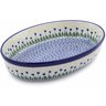 Polish Pottery Stoneware BAKER OVAL