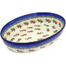 Polish Pottery Stoneware BAKER OVAL