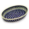 Polish Pottery Stoneware BAKER OVAL