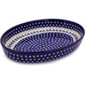 Polish Pottery Stoneware BAKER OVAL