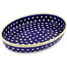 Polish Pottery Stoneware BAKER OVAL
