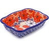 Polish Pottery Stoneware BAKER RECTANGULAR