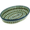 Polish Pottery Stoneware BAKER OVAL